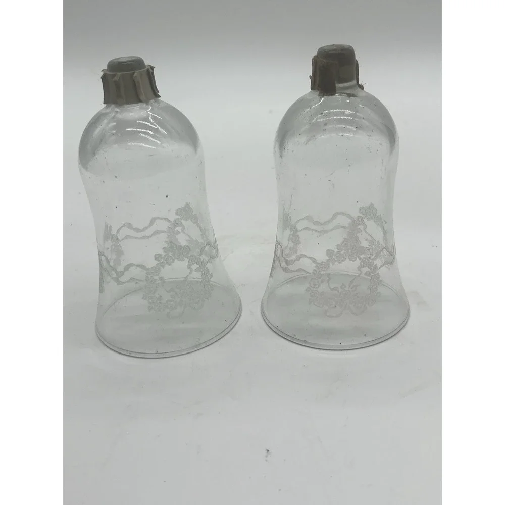 Home Interiors Set Of 2 Heart Wreath And Ribbons Votive‎ *Holders Not Included*